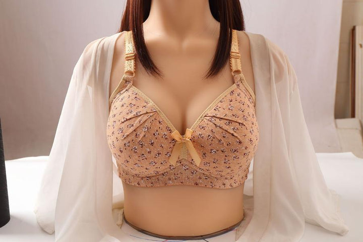 2025 NEW PLUS SIZE BRA WOMEN UNDERWEAR WIRE FREE COMFORT SOFT THIN BREATHABLE