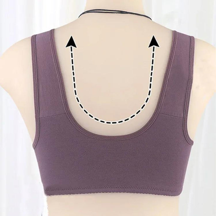 🔥Buy 1 Get 3(3packs)🔥 Mama Cotton Front Closure Bra(Buy 2 sets freee shipping)
