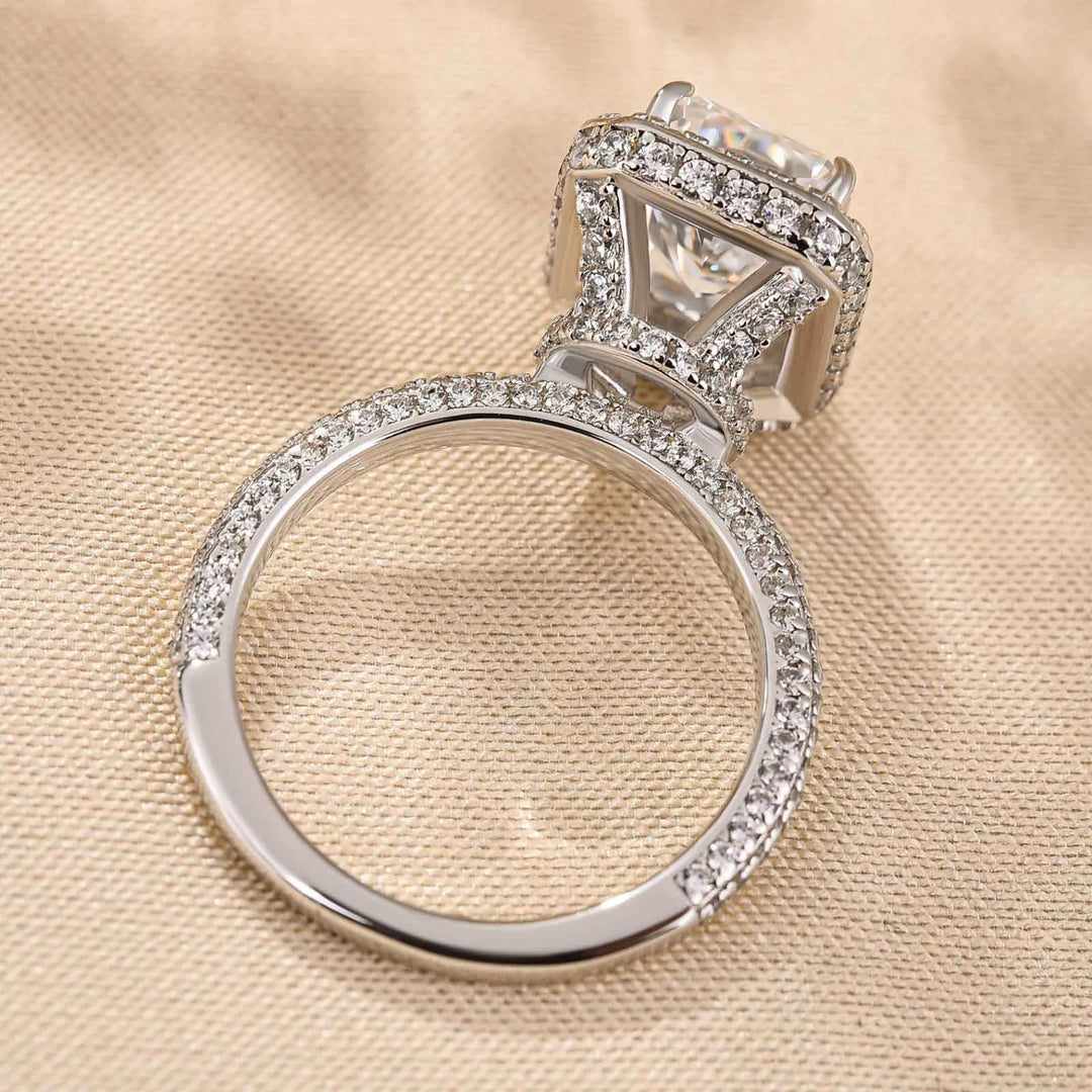 Noble Halo Radiant Cut Engagement Ring