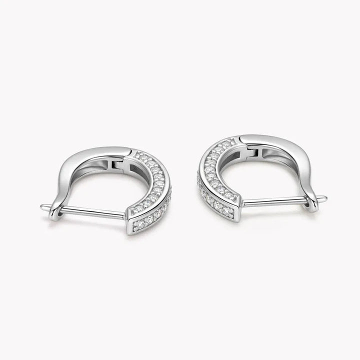 Moissanite Fashion Design Stud Earrings